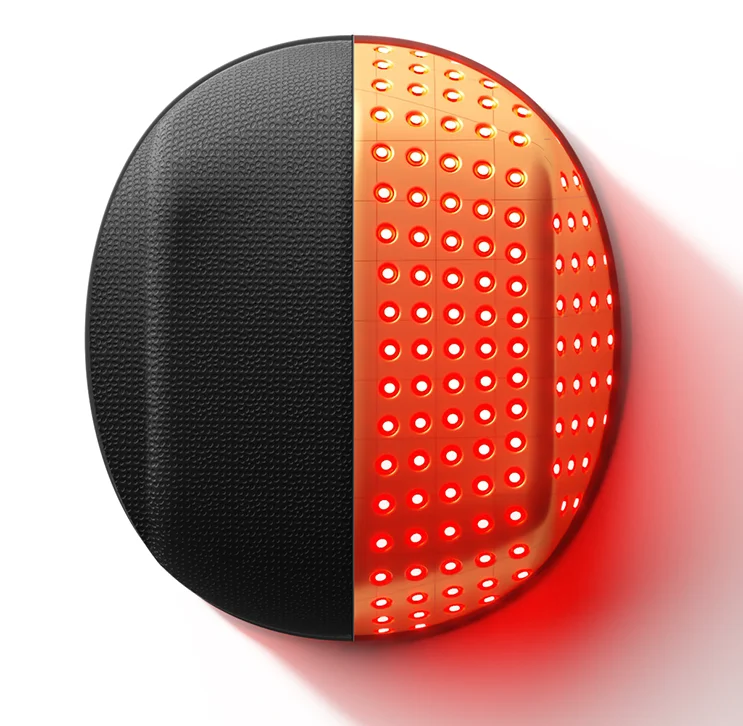 Laser cap front and back views