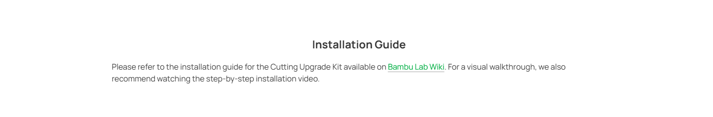 Installation Guide