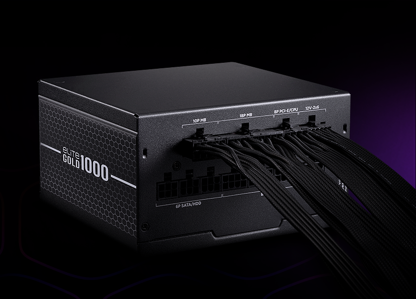 Cooler Master Elite Gold 1000W Power Supply