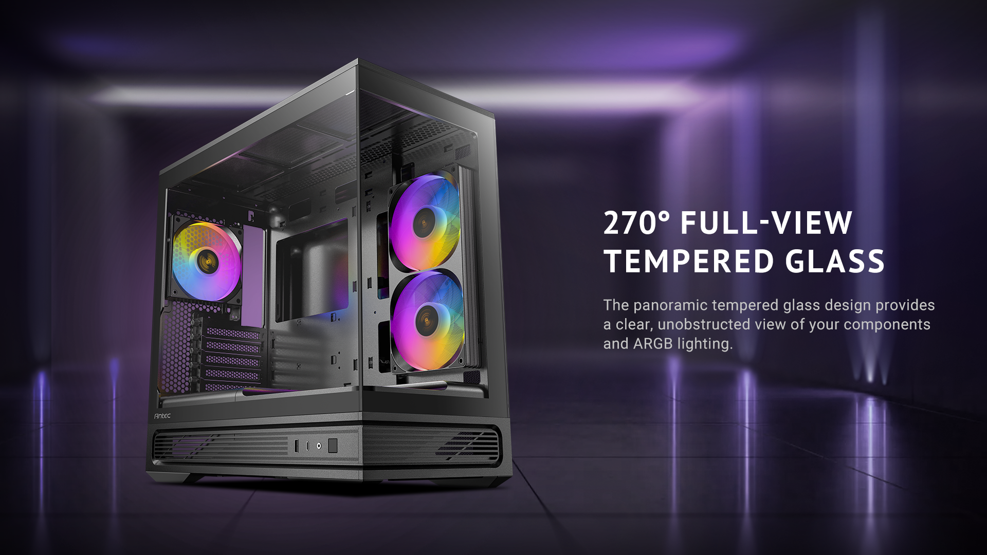 Antec C2M ARGB Compact MicroATX Case