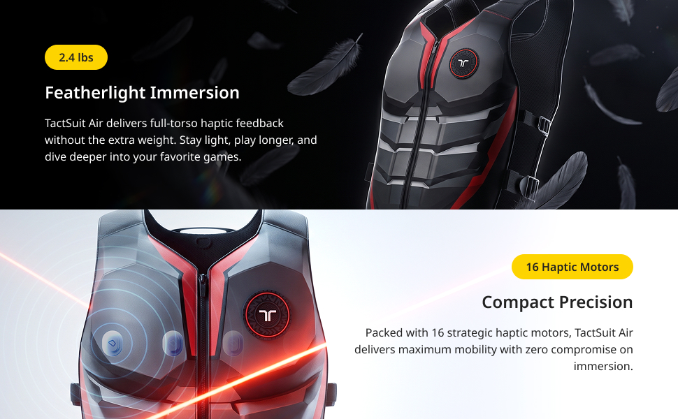 TactSuit Air : Onyx - Feature 1