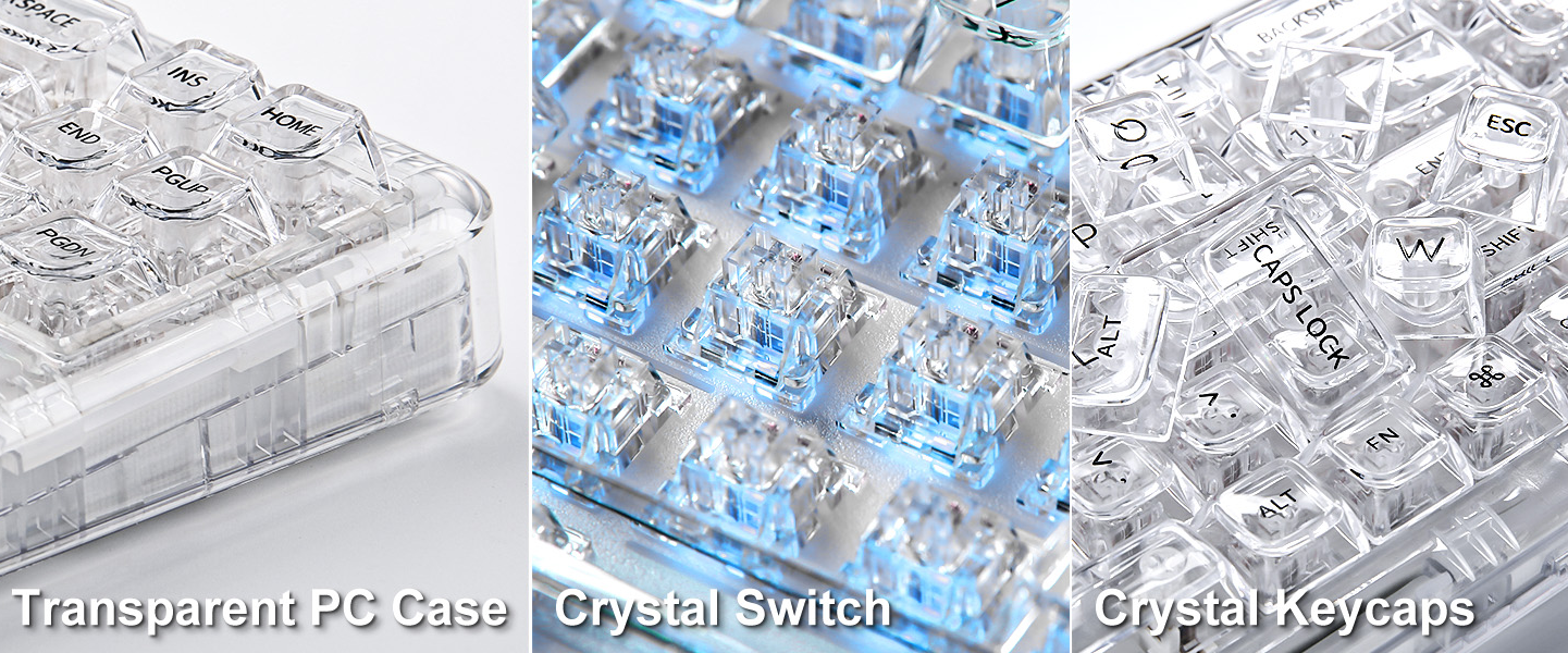 Fully Transparent Keyboard