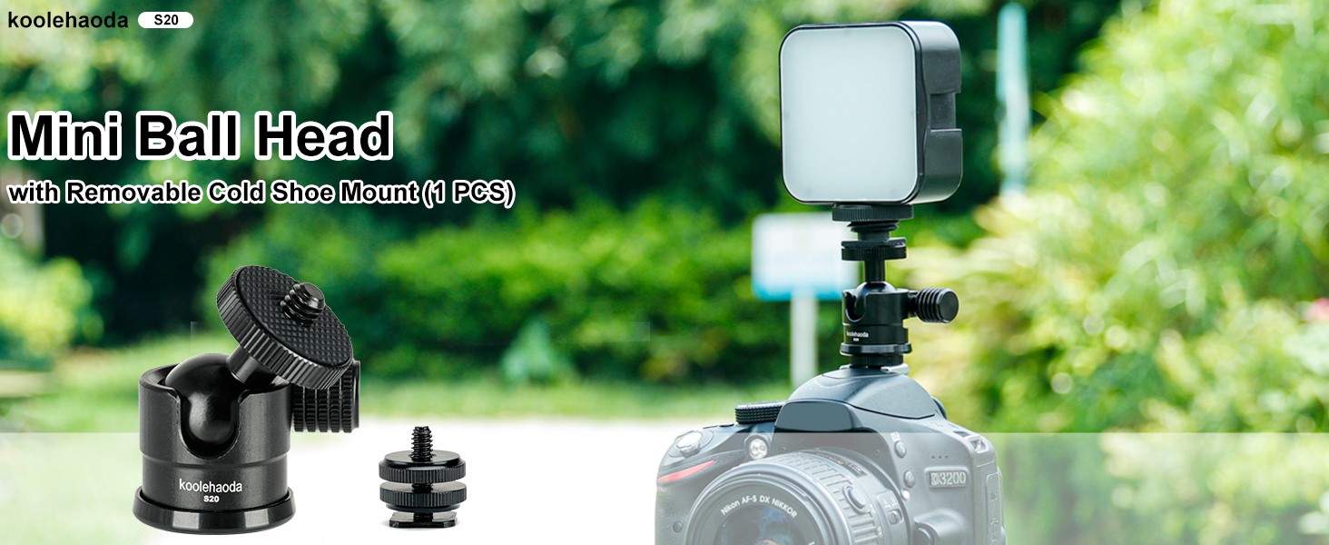 Mini Ball Head Tripod Head