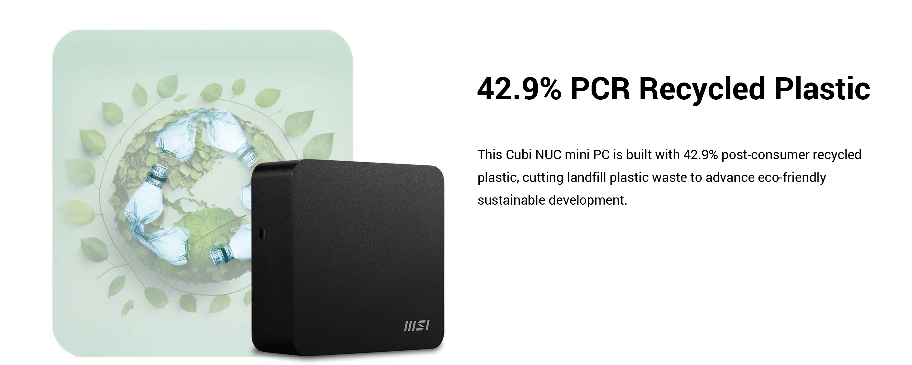MSI Cubi NUC 1M Business Mini Desktop