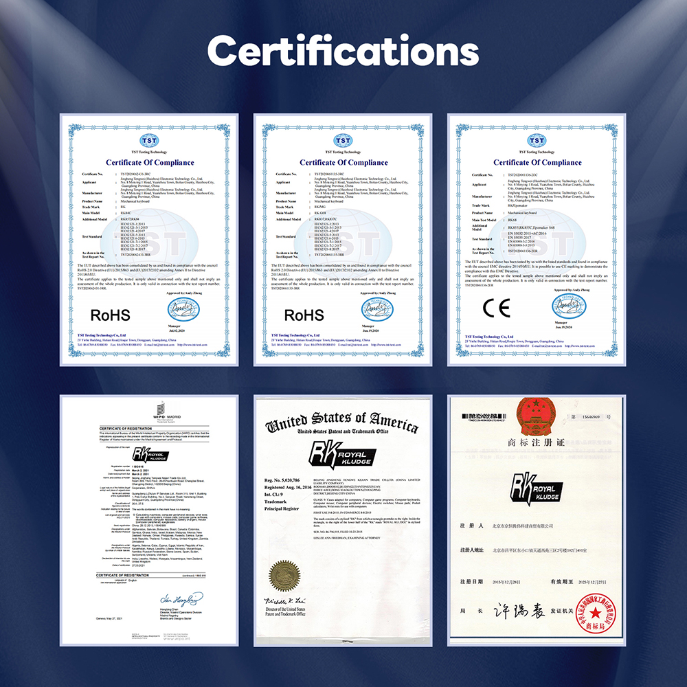 Certifications