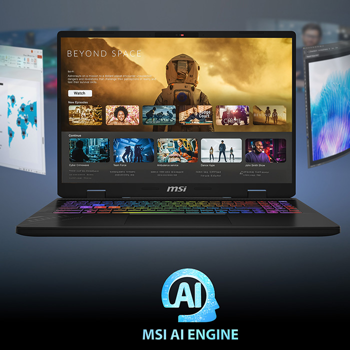 MSI Crosshair 16 HX AI D2XW Gaming Laptop