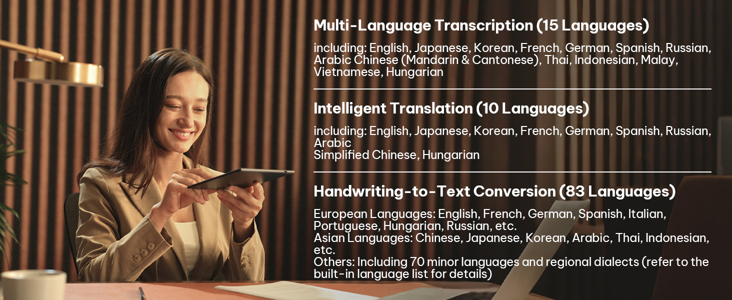 Multi-Language Transcription