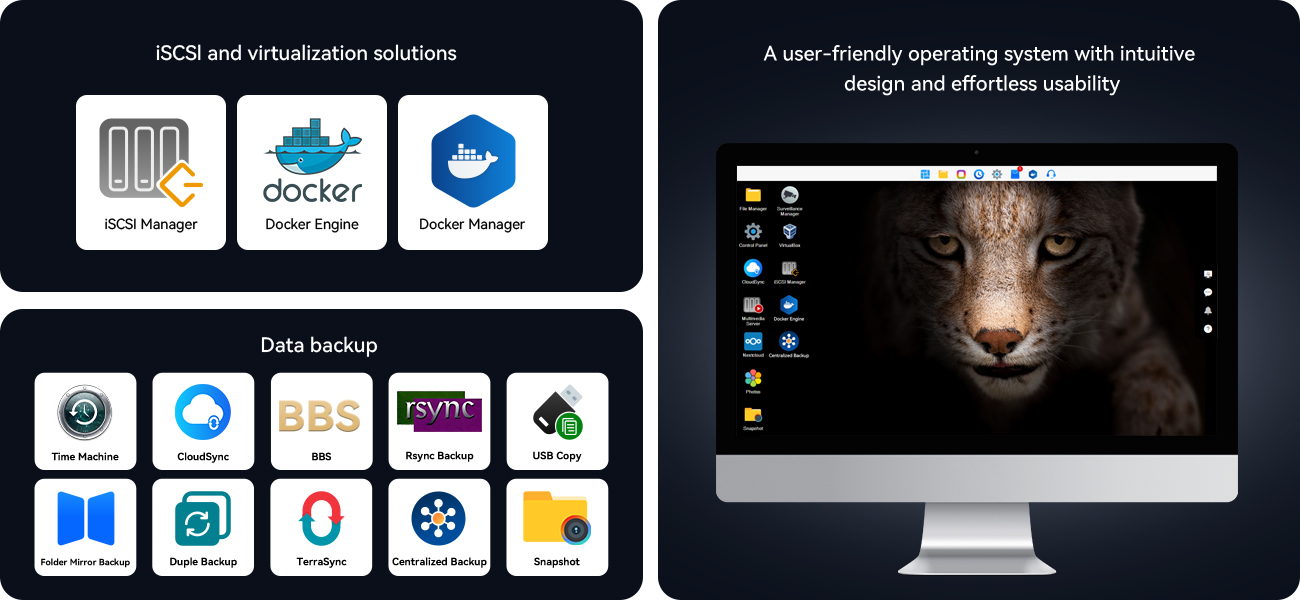 User-Friendly NAS Operating System