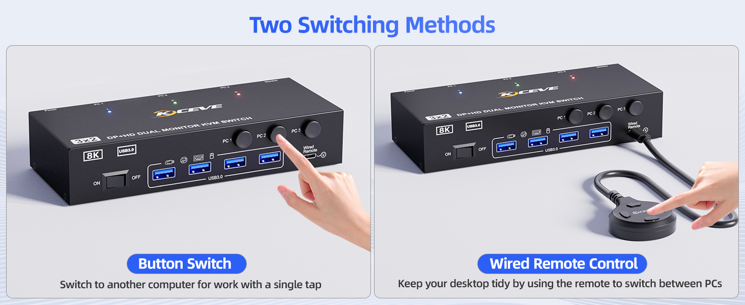 Button Switch and Wired Remote Contrl