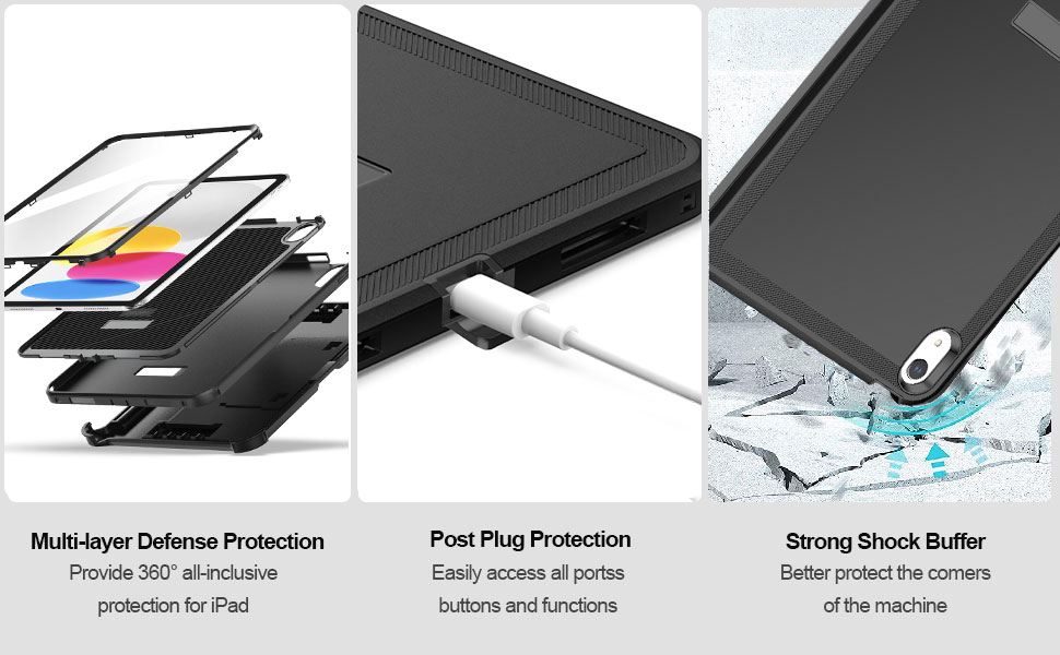 iPad 10th Generation Case Heavy Duty