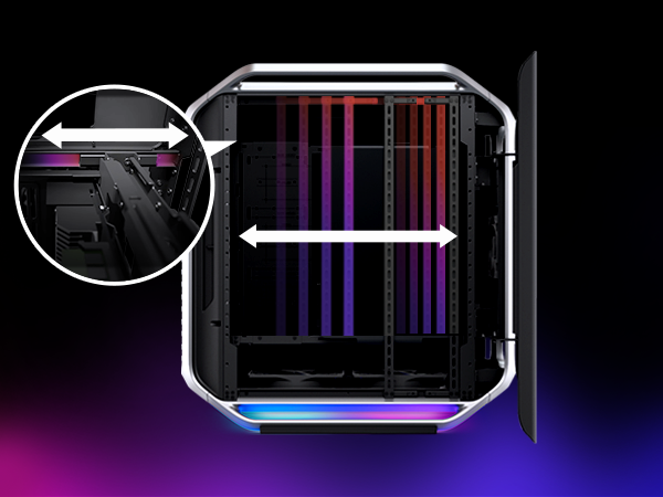 Cooler Master Cosmos Alpha Full Tower ATX PC Case 