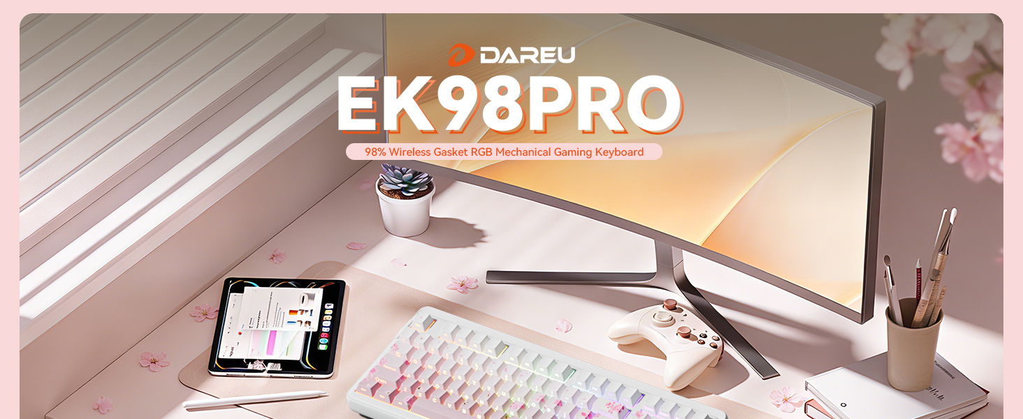DAREU EK98 Pro Tri-mode Mechanical Gaming Keyboard