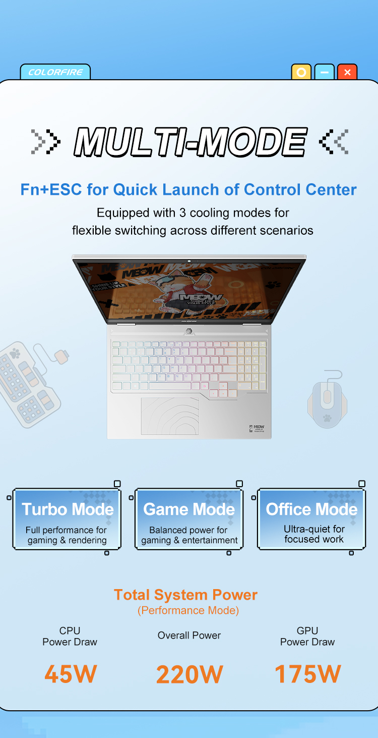 Gaming laptop