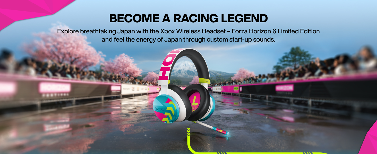 Xbox Wireless Headset – Forza Horizon 6 Limited Edition