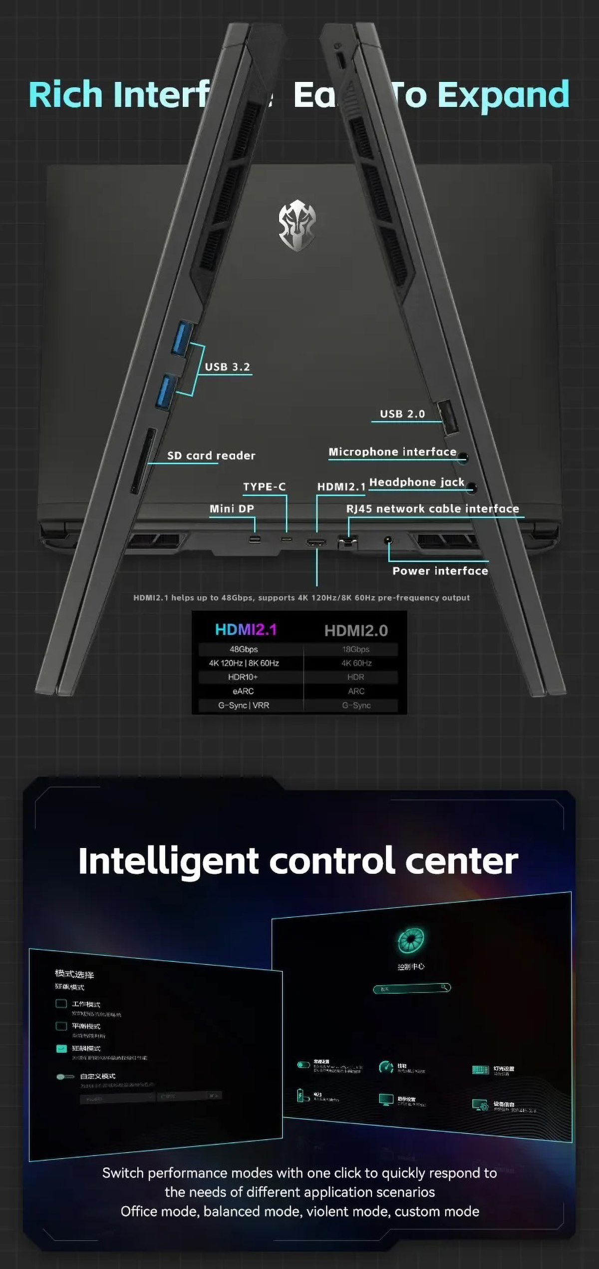Gaming laptop