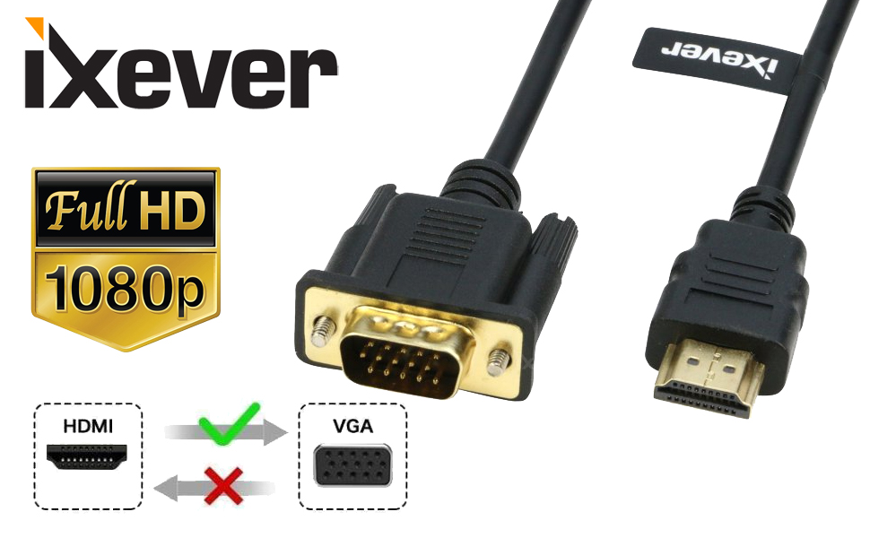 hdmi to vga cable 6ft