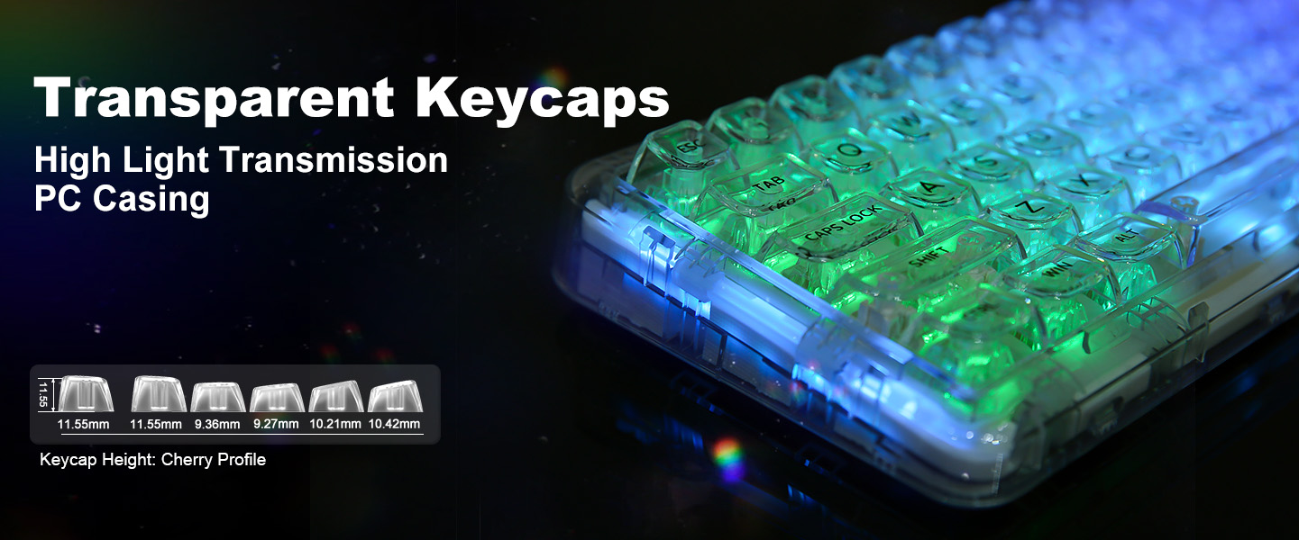 Transparent Keycaps