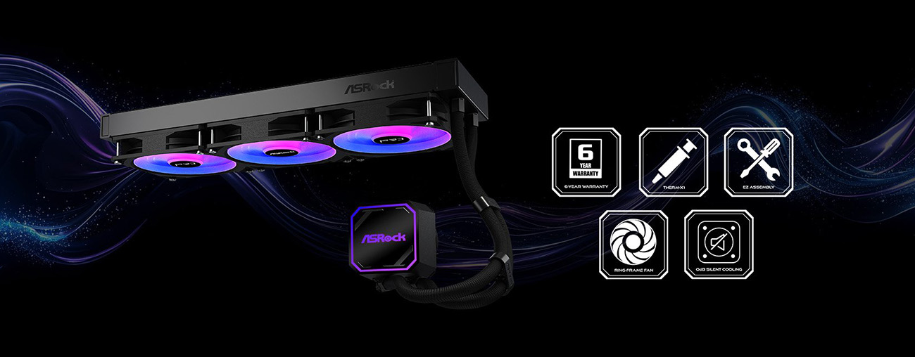 ASRock PRO 360 ARGB AIO Liquid Cooler