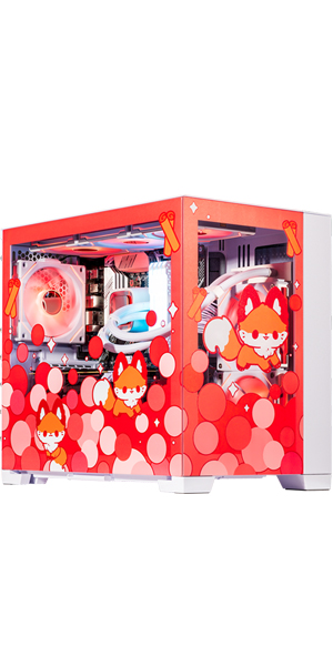 Velztorm Cinnamon Fox Custom Built Gaming Desktop PC