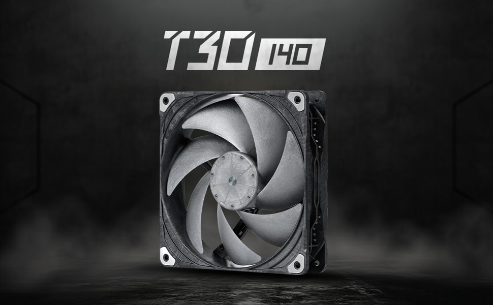 Phanteks T30-140 140mm Premium High-Performance PWM Fan