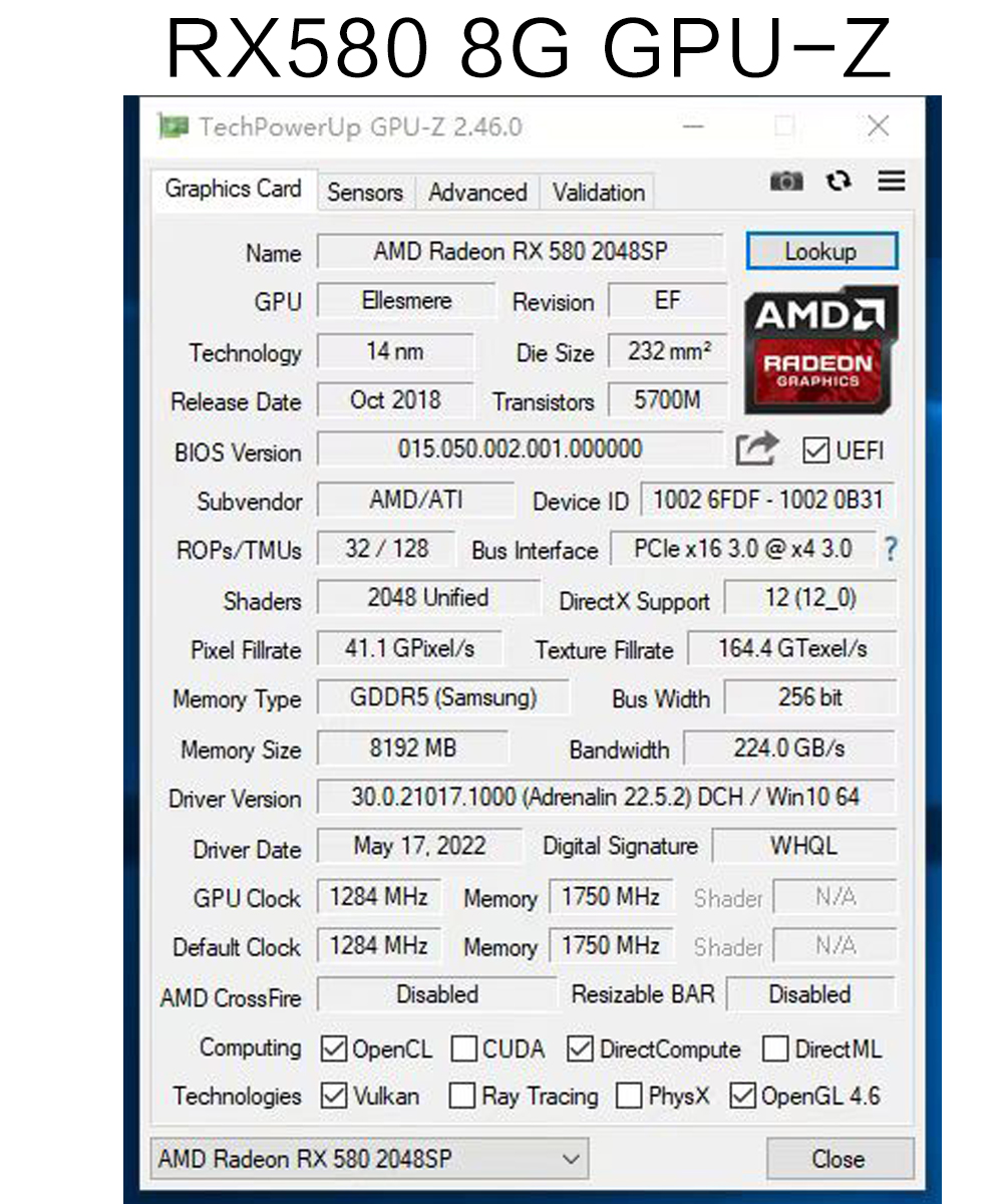 MLLSE New Card AMD RX 580 8GB Gaming GDDR5 256Bit 8Pin 3.0 ×16 GPU Computer Mining ETH hashrate 28-30mh/s DVI-I HDMI 1.4 x 1 DisplayPort x 1 - Newegg.com