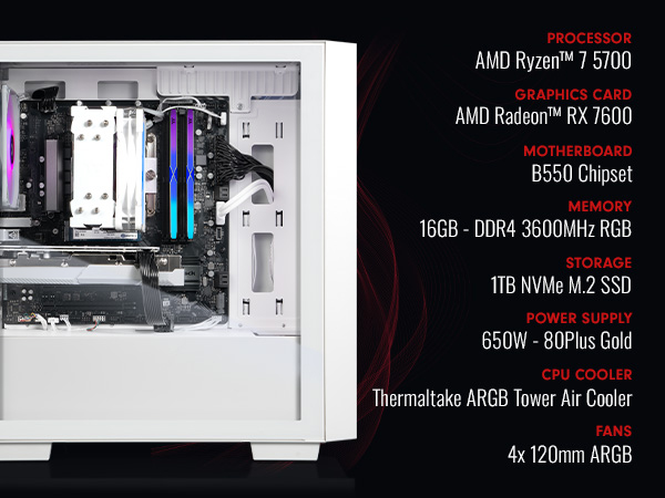 Thermaltake NE R76-H16 Gaming Desktop PC