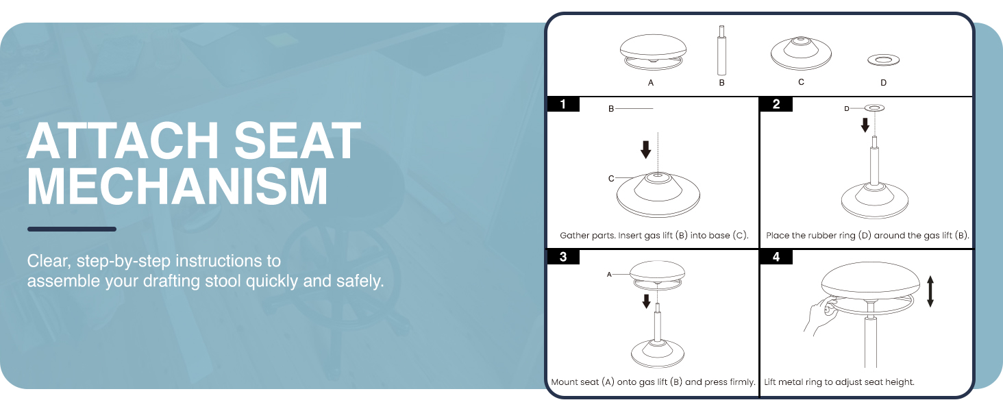 sit stand wobble stool, ergonomic leaning stool, active standing desk chair, adjustable stool