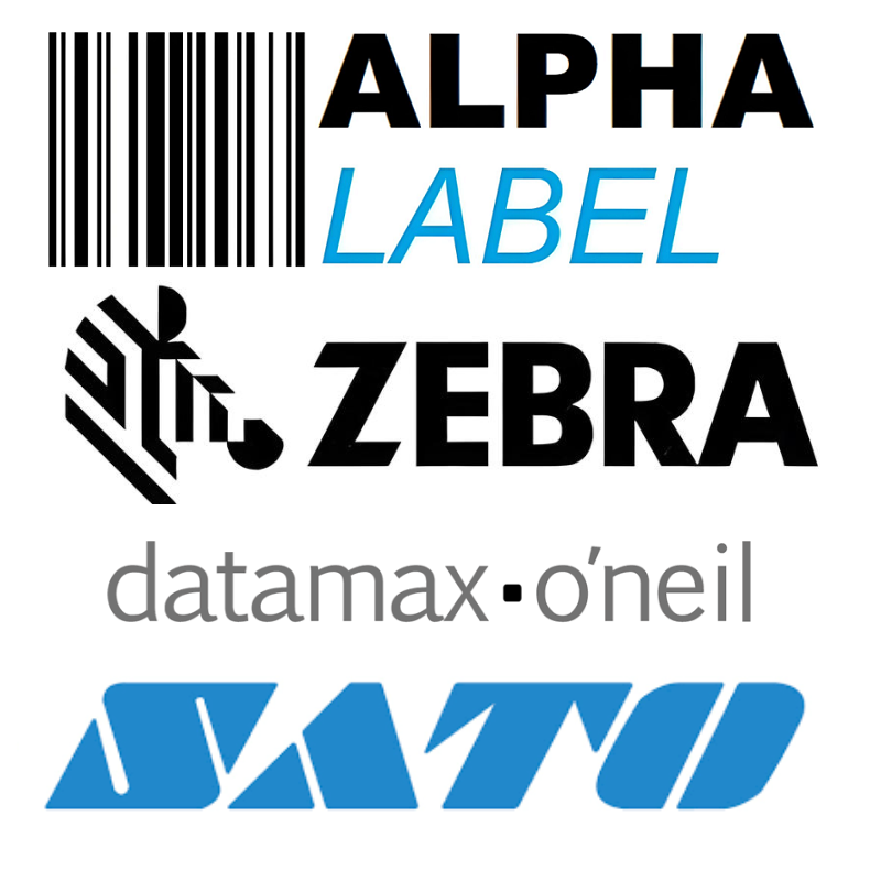 Zebra Datamax Oneil SATO Thermal Labels by Alpha Label