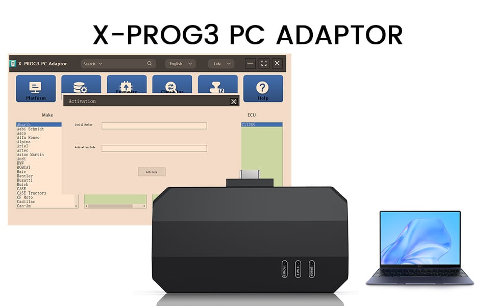 X-Prog3 PC Adapter