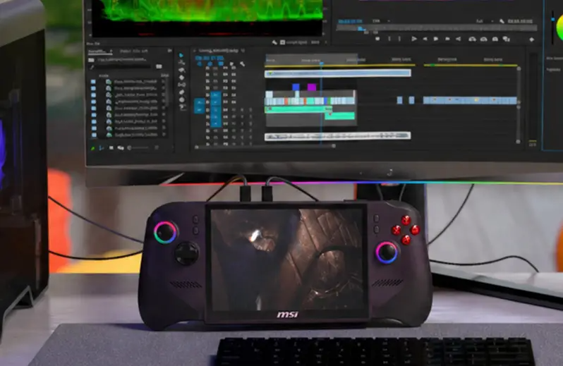 MSI CLAW 8 EX AI+ CG3EM Gaming Handheld