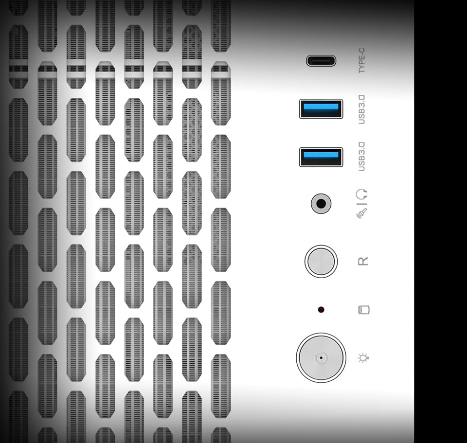 Thermaltake AX500 Snow TG Full Tower Case