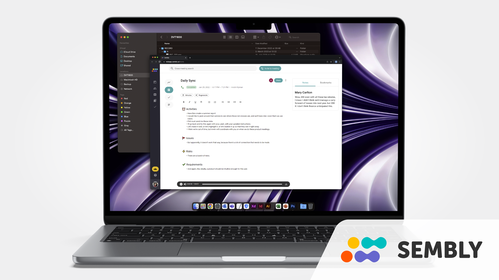 Philips DVT2015 with Sembly Speech-to-Text Audio Recorder