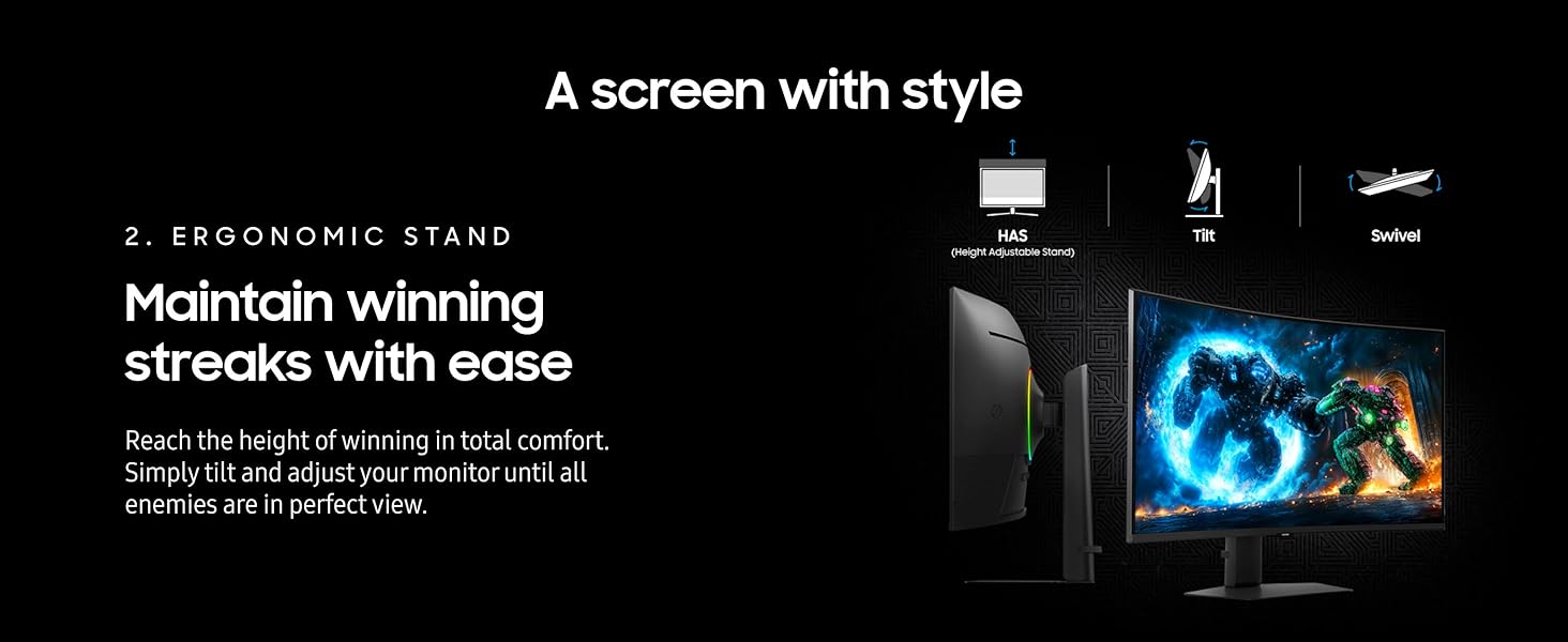 SAMSUNG Odyssey G75F LS37FG75DENXZA Gaming Computer Monitor