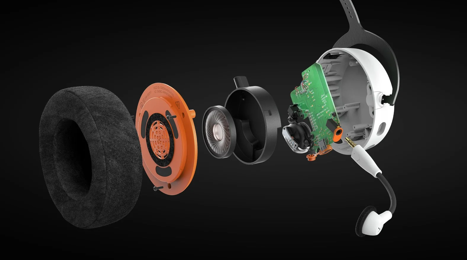 MMX 150 wireless Gaming headset (closed)