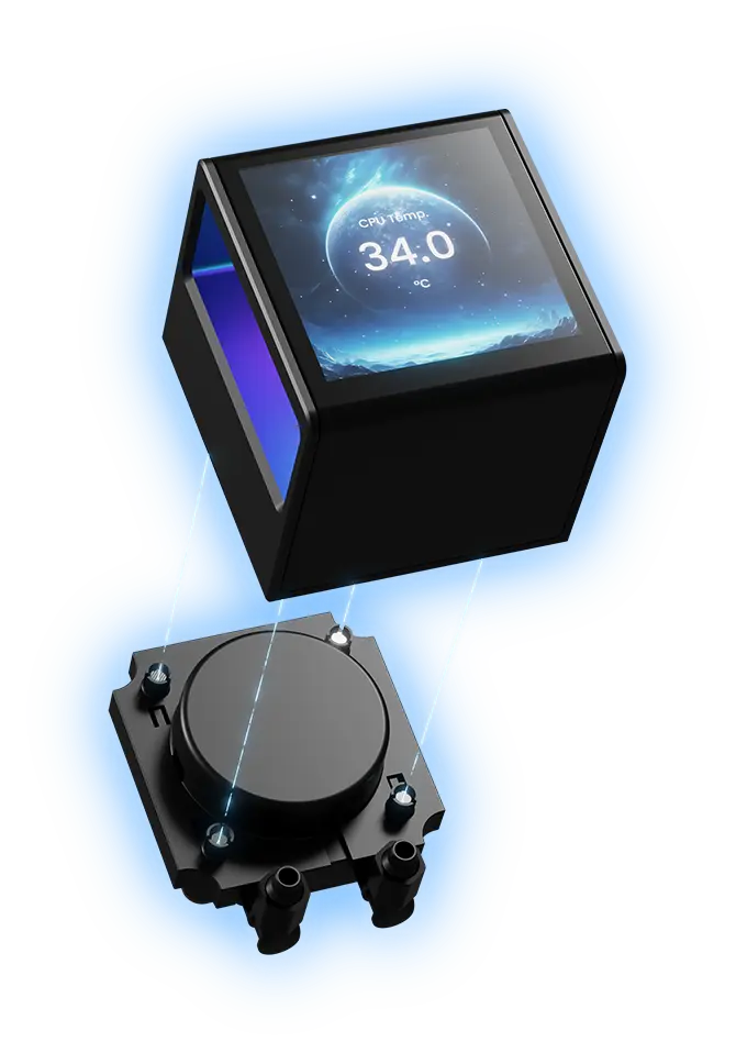 GAMDIAS CHIONE P5-360 Liquid CPU Cooler