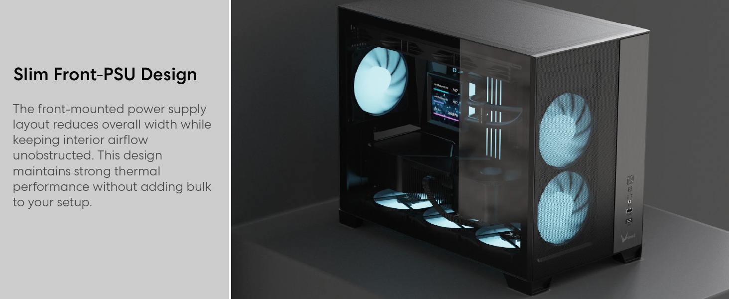 Formula V Line Air Mesh G6 Plus Mid-Tower PC Case