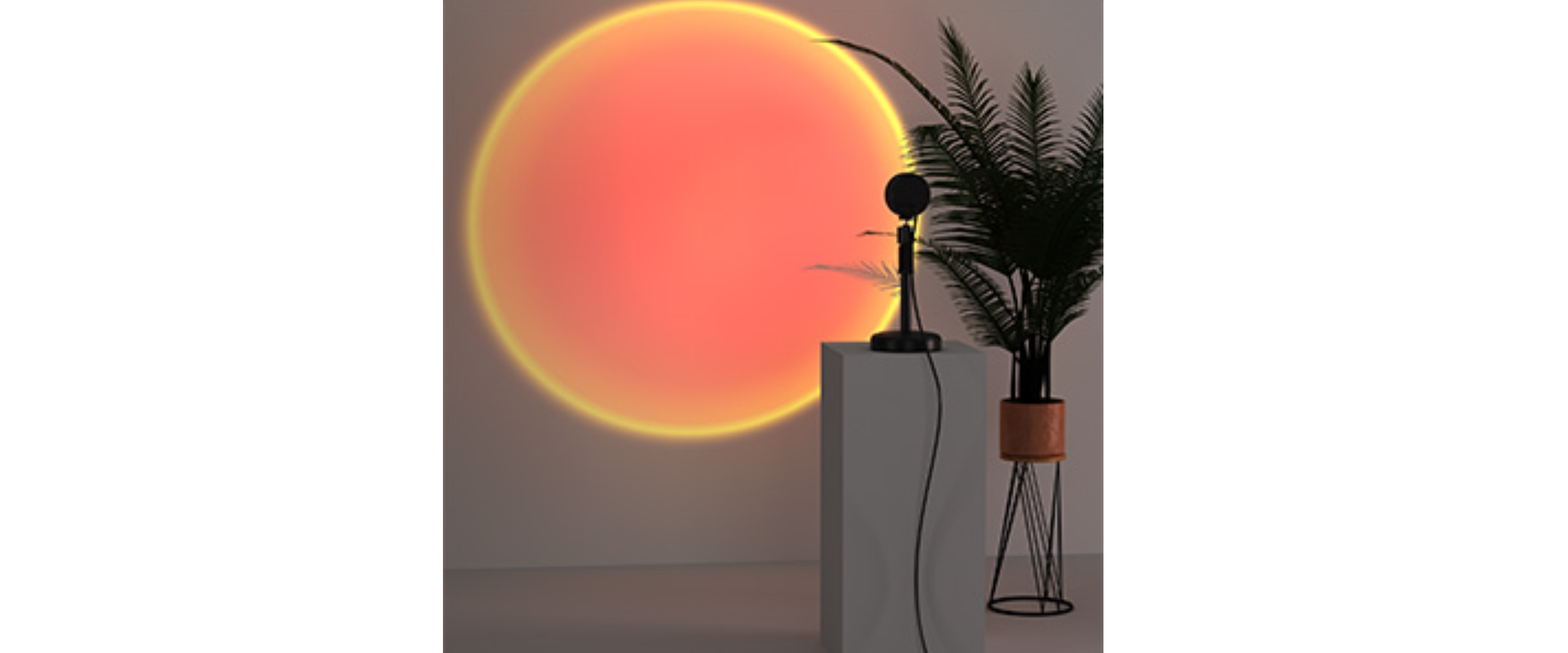 sunset projection light ambient wall lighting