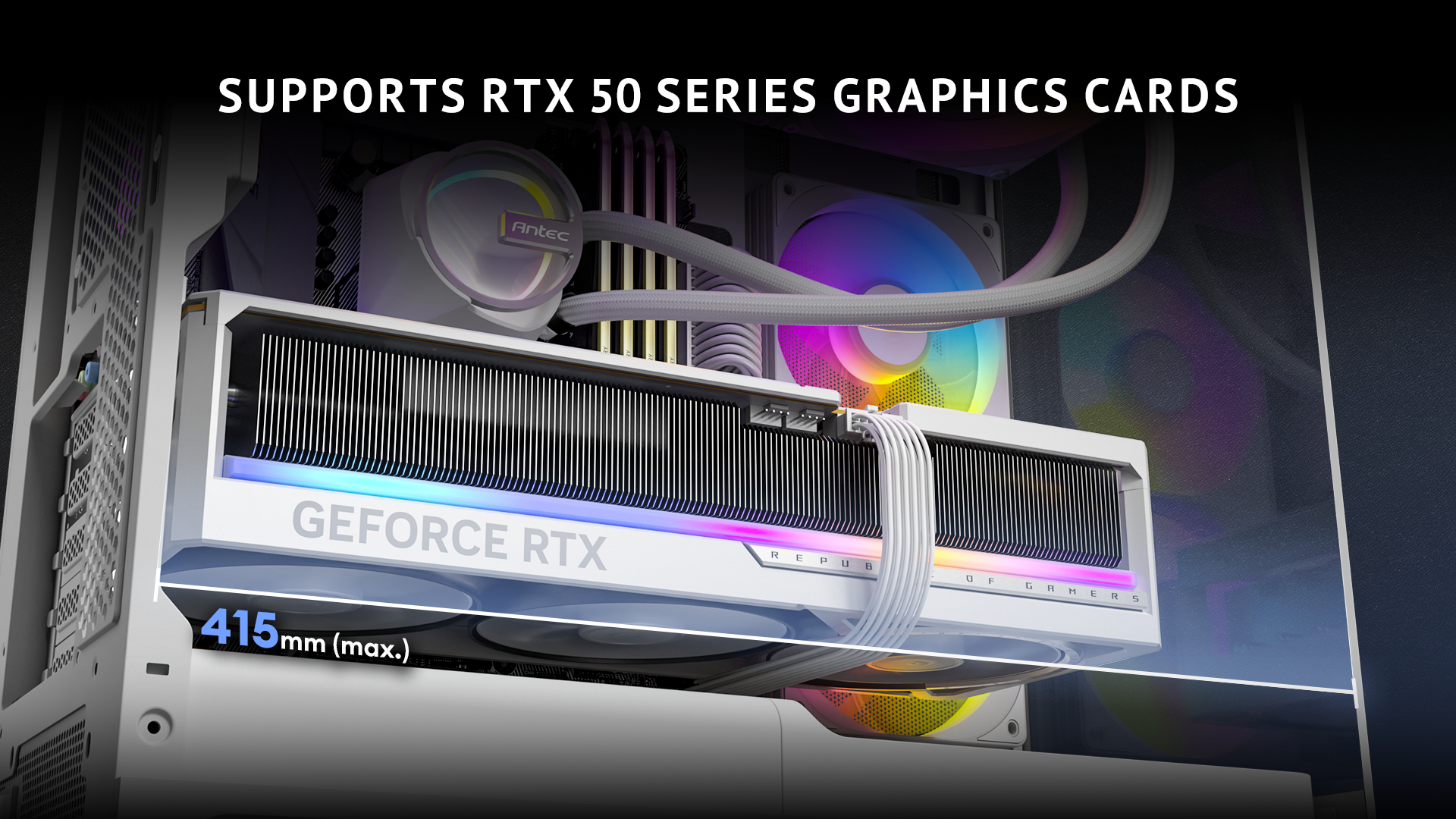 Antec C2M ARGB White Compact MicroATX Case