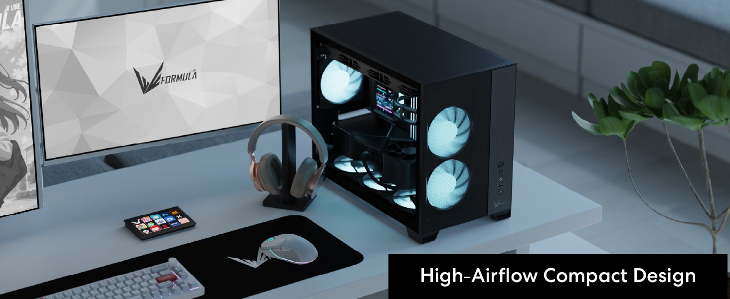 Formula V Line Air Mesh G6 Plus Mid-Tower PC Case