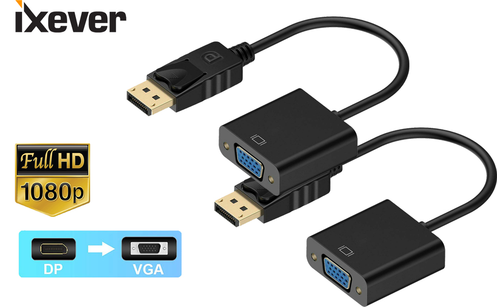 dp2vga dp to vga adapter cable