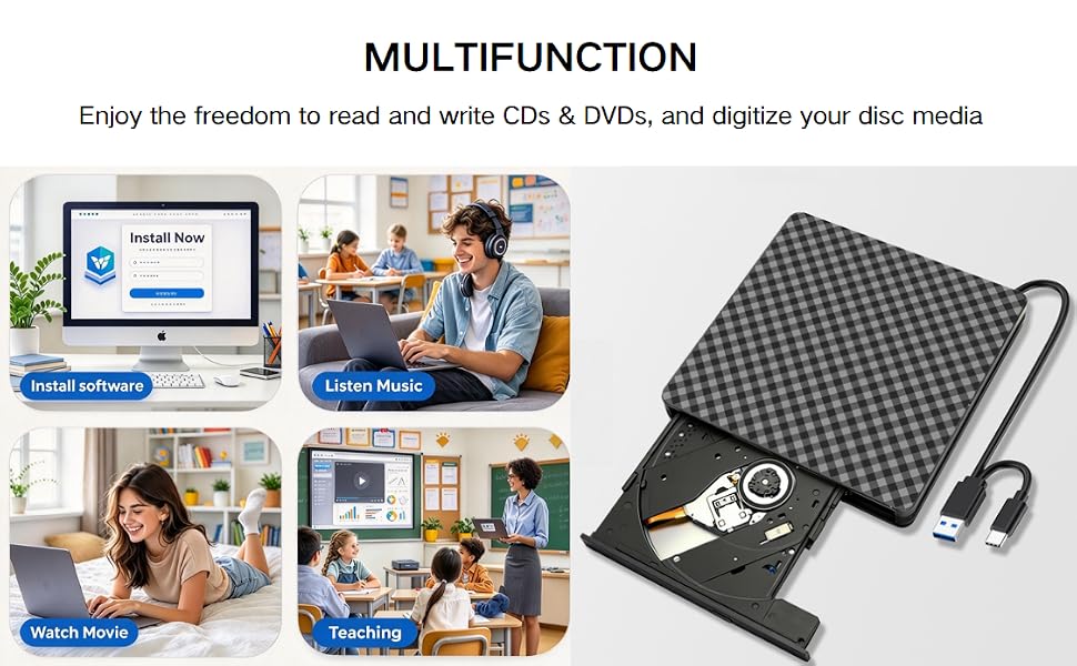 External Blu ray DVD Drive