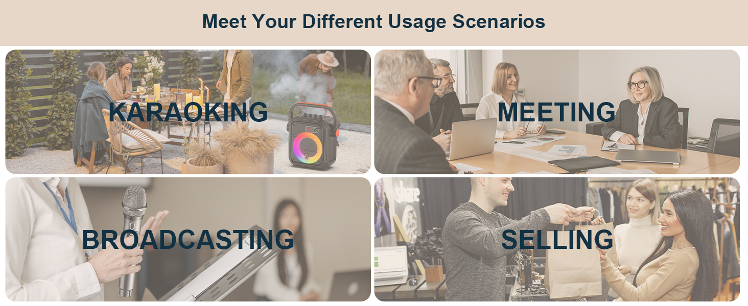 Meet Your Different Usage Scenarios