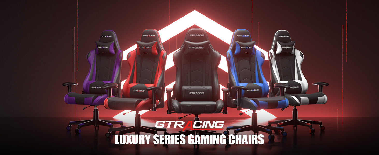 GTRACING LUXURY SERIES GAMING CHAIRS