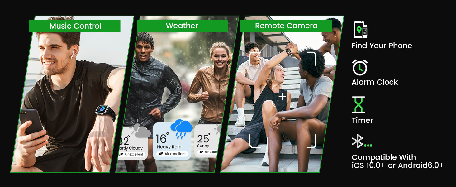 2025 Rugged Military Ultra-Tactical Smart Watch