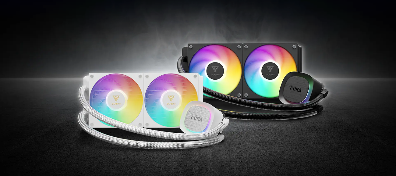 GAMDIAS AURA GL240 V2 240mm AIO Liquid CPU Cooler