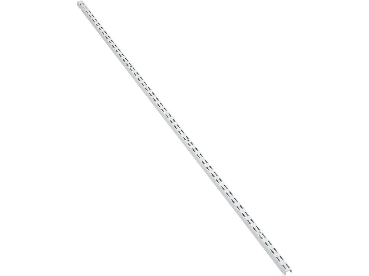 Closetmaid 281200 84-Inch White Wall Shelf Track