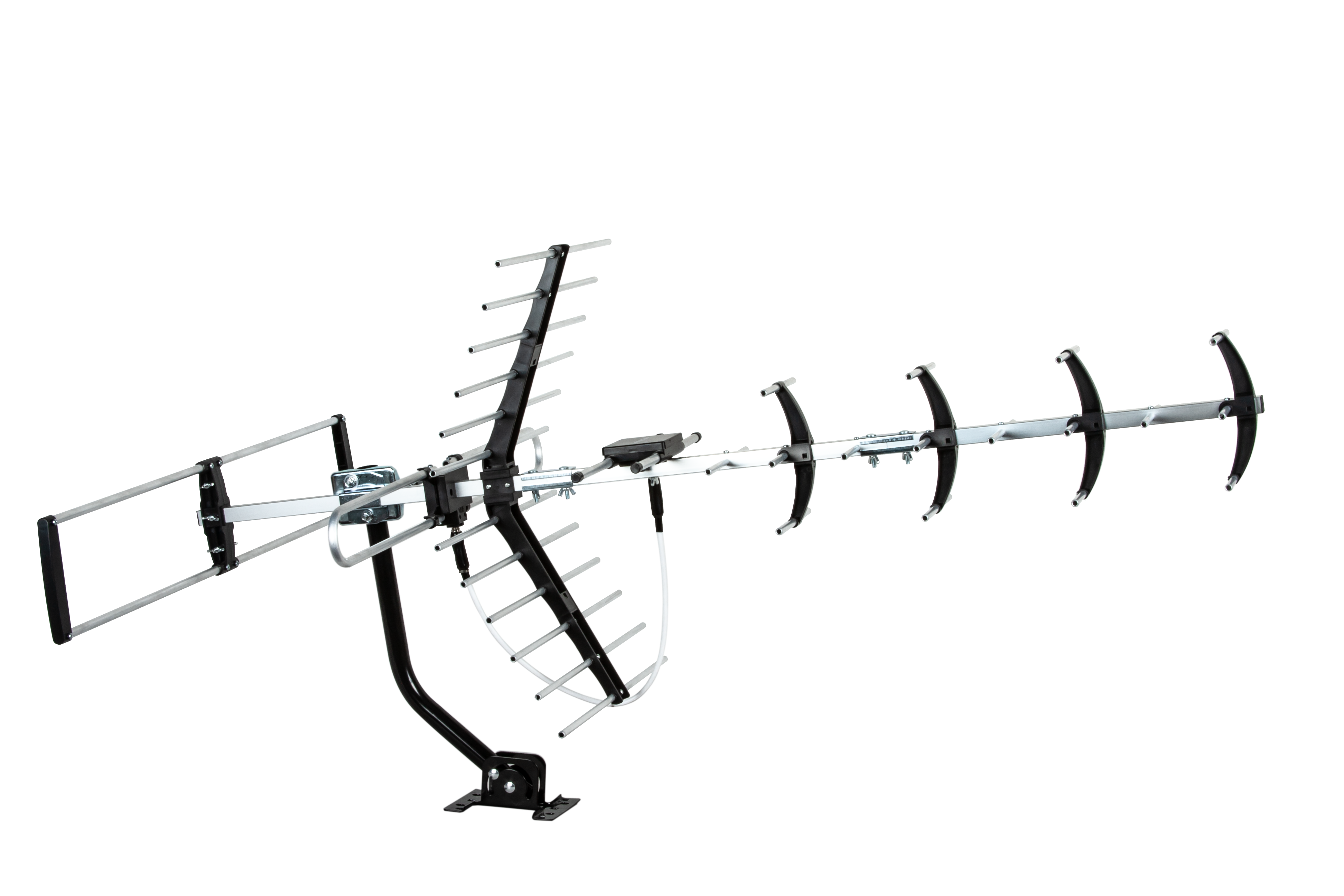 [newest 2023] Five Star Outdoor Hdtv Antenna Up To 200 Mile Long Range Attic Or Roof Mount