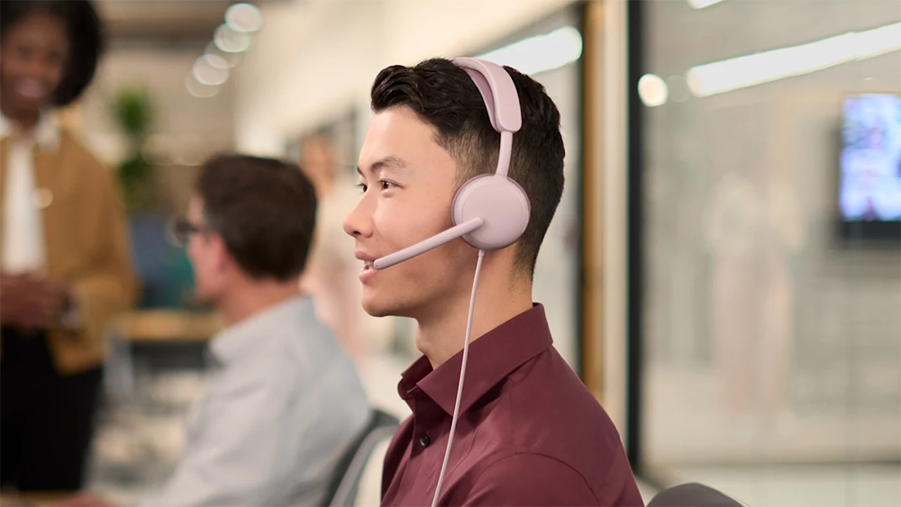 Logitech Zone Wired 2 for Business - Noise-Canceling Headset with Adaptive Hybrid ANC