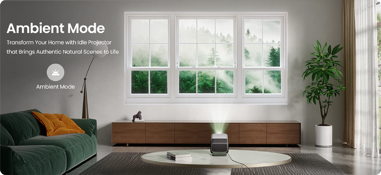 JMGO N1S Ultimate Cinematic-Grade Triple Laser 4K Projector 