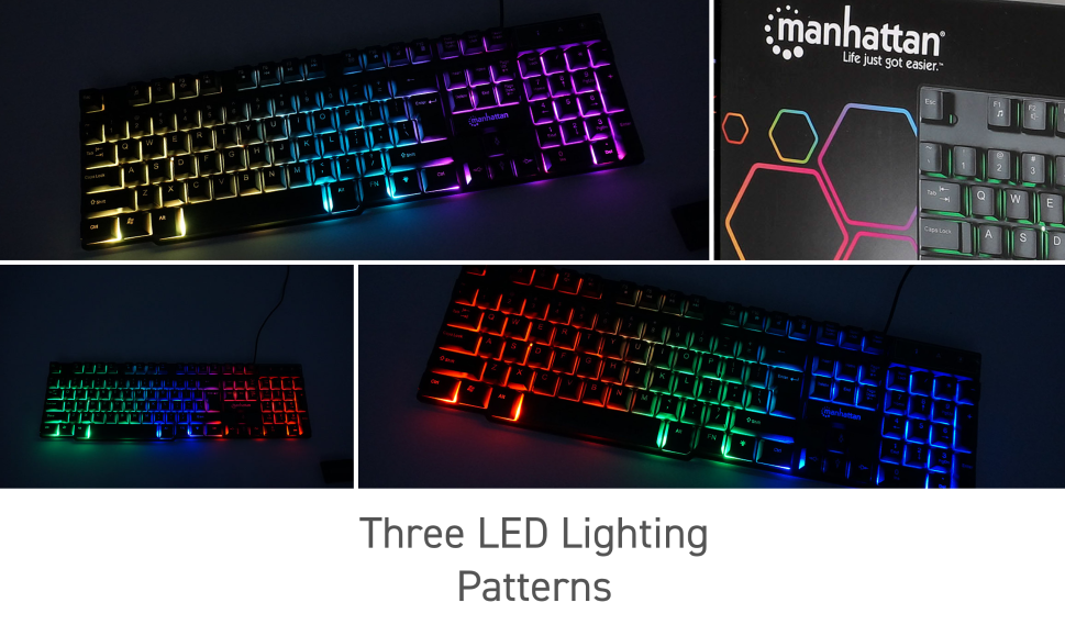 Three LED Lighting Patterns